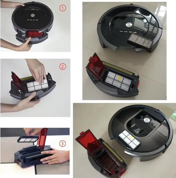 Pour iRobot Roomba 800 900 série 860 870 880 890 966 980 pièce d'aspirateur pièces de brosse à roule