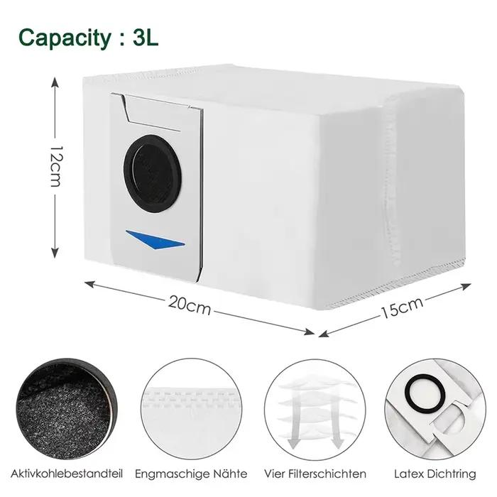Accessoires pour aspirateur robot Ecovacs Deebot T20 OMNI T20e T20 Pro, brosse latérale principale,