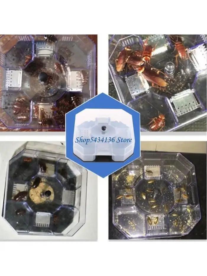 H7ED – piège à cafards automatique, piège à cafards, Cage antiparasitaire réutilisable, répulsif pou
