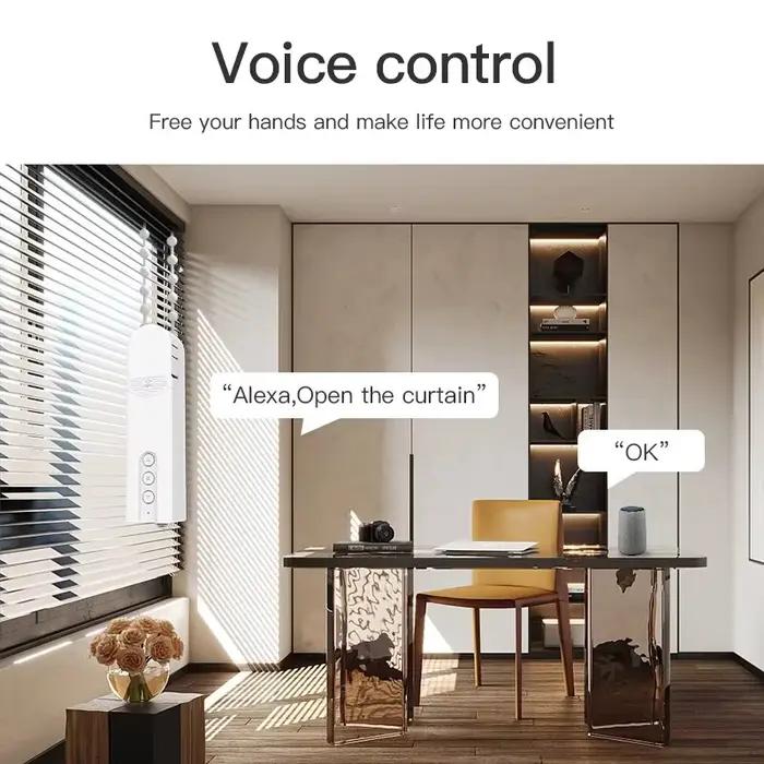 Tuya Zigbee – moteur de store intelligent, volet roulant électrique automatique, ombres, Robot, cont