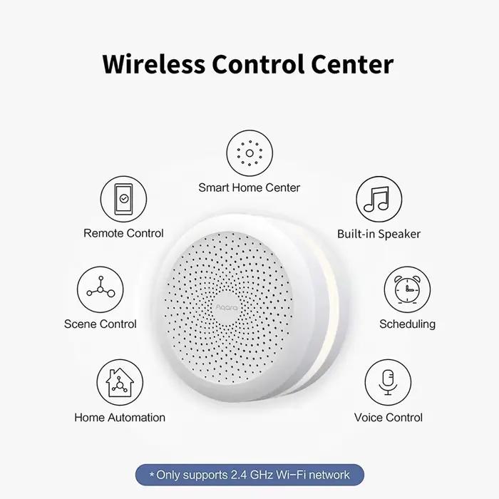 Aqara – Hub intelligent M1S, passerelle sans fil, directe d'usine, Zigbee 3.0, Wifi, veilleuse LED,