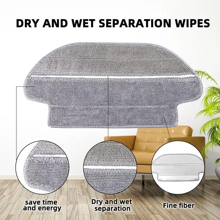 Compatible avec l'aspirateur robot Xiaomi S10 S12 T12 B106L Mi Robot Vacuum-Mop Pro / Mop p / Mop 2S
