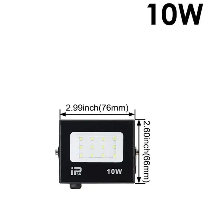 Projecteur LED 100W 150W 200W éclairage extérieur 6500K étanche Garage salle de sport rue porte appl