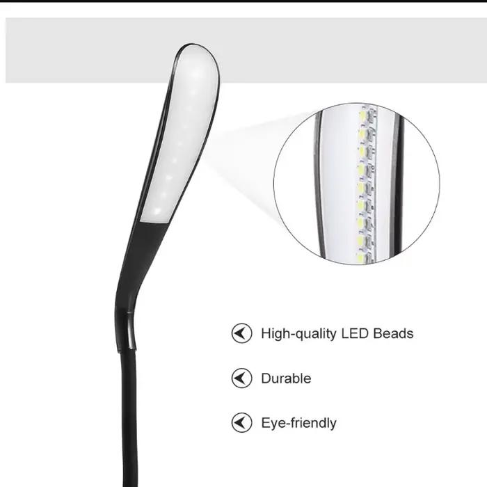 Mini lampe LED USB portable avec capteur tactile, lumière de table à intensité variable, lapmedicams