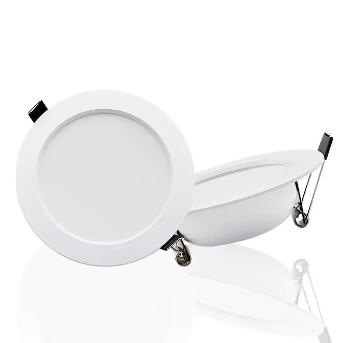 7W 9W 12W 15W 18W Spot LED Downlight AC 220V 240V étanche blanc chaud blanc froid cuisine ronde lamp