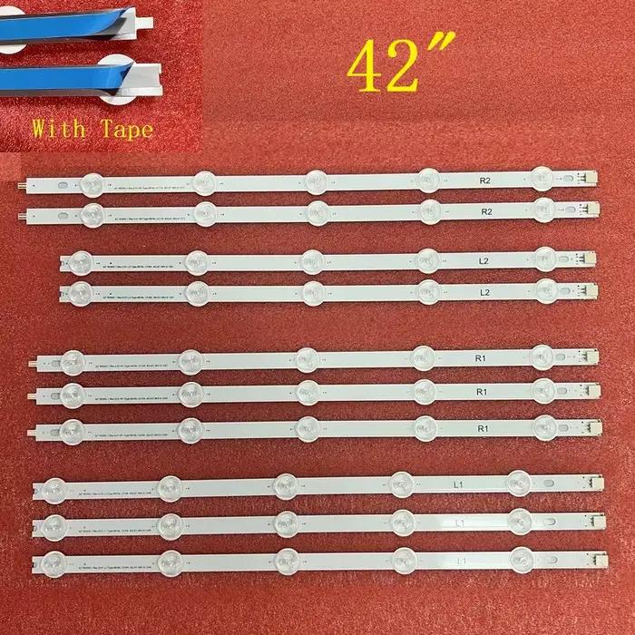 Rétro-éclairage LED pour TV 42LA620S 42LA615V 42LN5400-UA 6916L-1214A 1215A 1216A 1217A 1412A 1413A