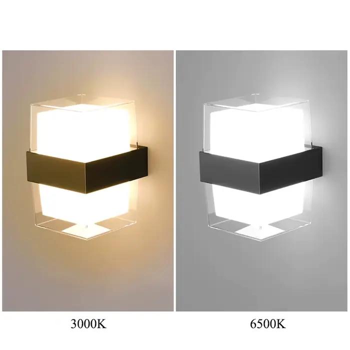 Applique Murale LED 10W, Éclairage d'Nik, Luminaire Décoratif d'Extérieur, Idéal pour un Jardin, des
