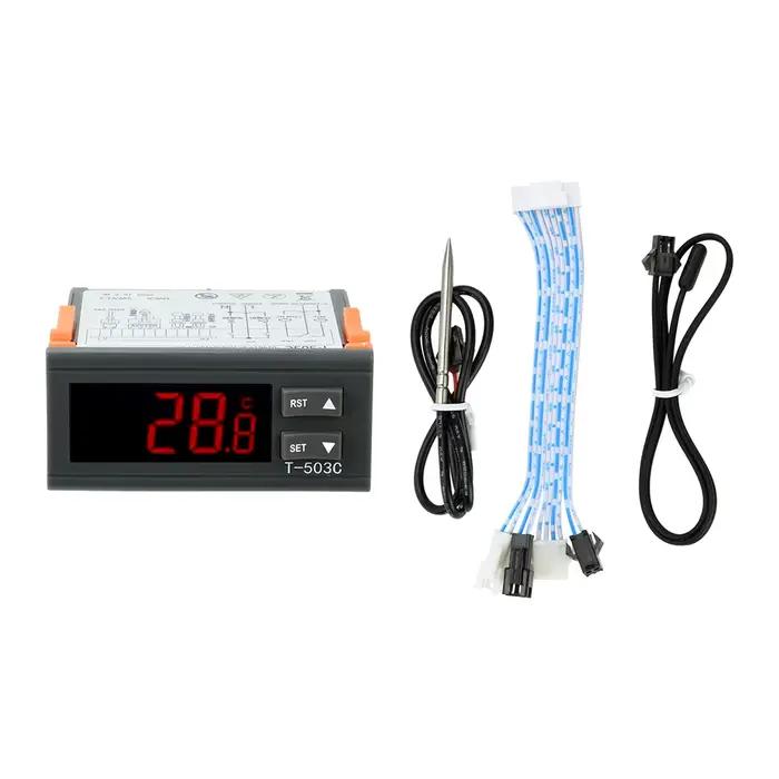 Thermostat de refroidissement Laser T-503C, régulateur de température numérique, incubateur DC24V, t