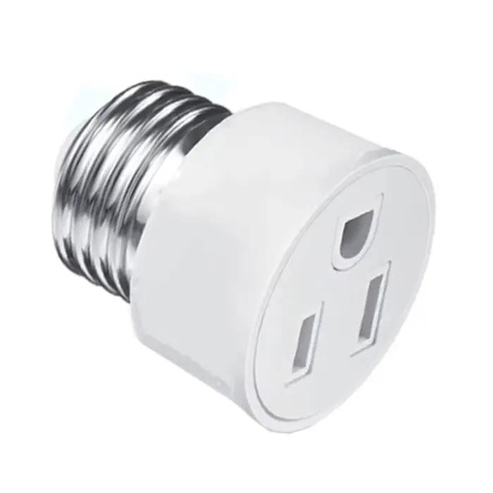 1 pièces E27 à EU US convertisseur lampe douille vis LED ampoule éclairage E27 européen amérique pri