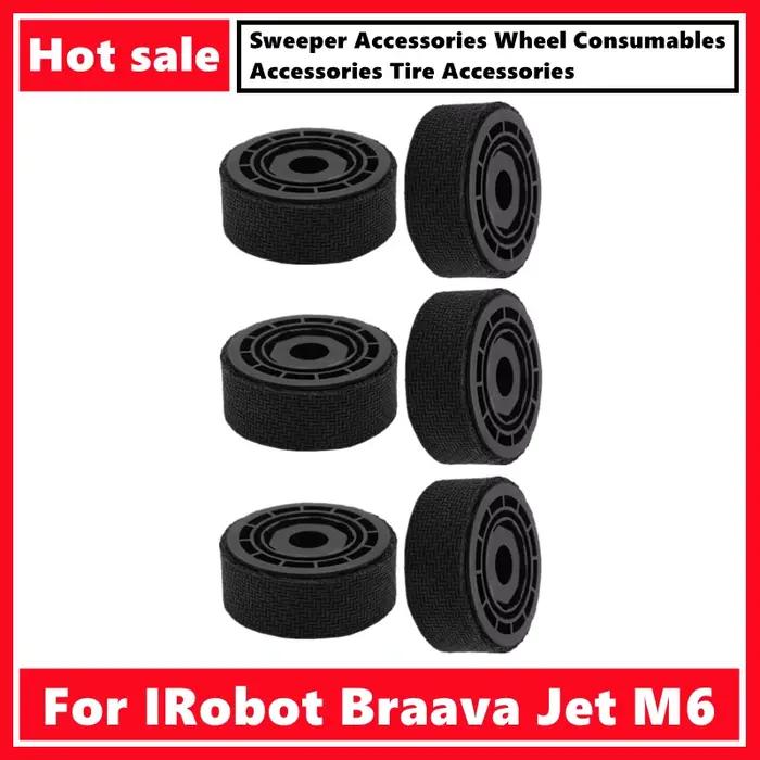Pour accessoires de balayeuse IRobot Braava Jet M6 consommables de roue accessoires accessoires de p