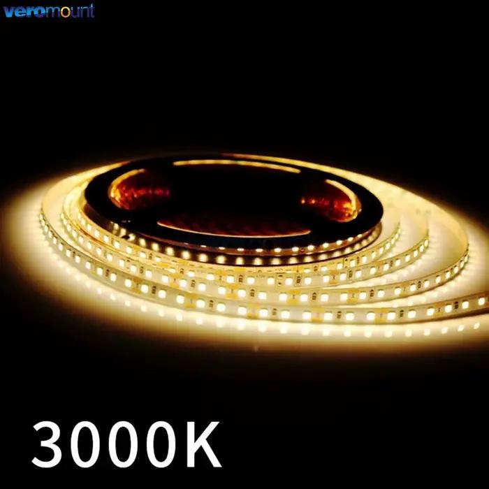 Bande LED 5m 5V DC 2835 60LED s/m 120LED s/m 1 LED par coupe bande Flexible 5mm 8mm PCB IP20 pas d'é