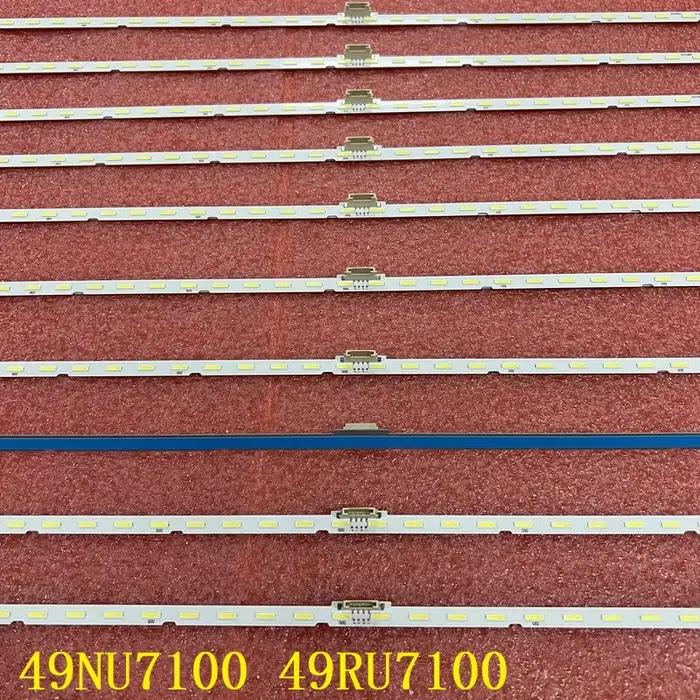 Bande LED pour Samsung UE49NU7179U UE49NU7179 UE49RU7100U UA49RU7100 UA49RU7200 UA49RU7300 UE49RU730