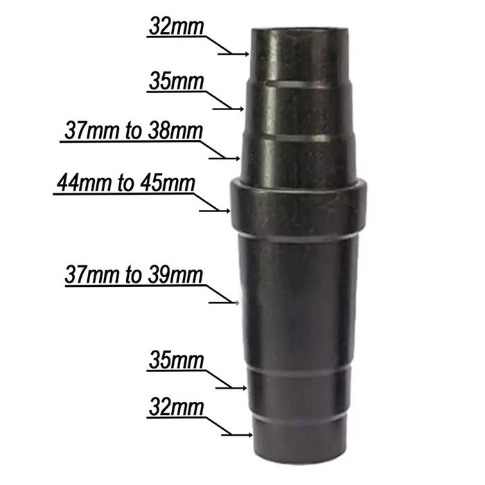 Connecteur de tuyau flacon de poussière universel pour aspirateur, outil électrique, ponceuse, grott