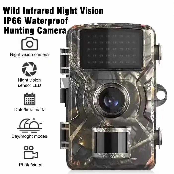Caméra de chasse 16MP 1080P 940nm infrarouge vision nocturne détection de mouvement caméra de sécuri