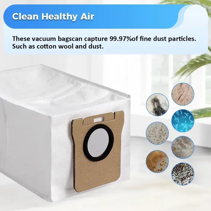 Sac à poussière pour aspirateur Robot Xiaomi X20 + X10 + X20 Plus X10 Plus M30S pour Dreame L10s Ult