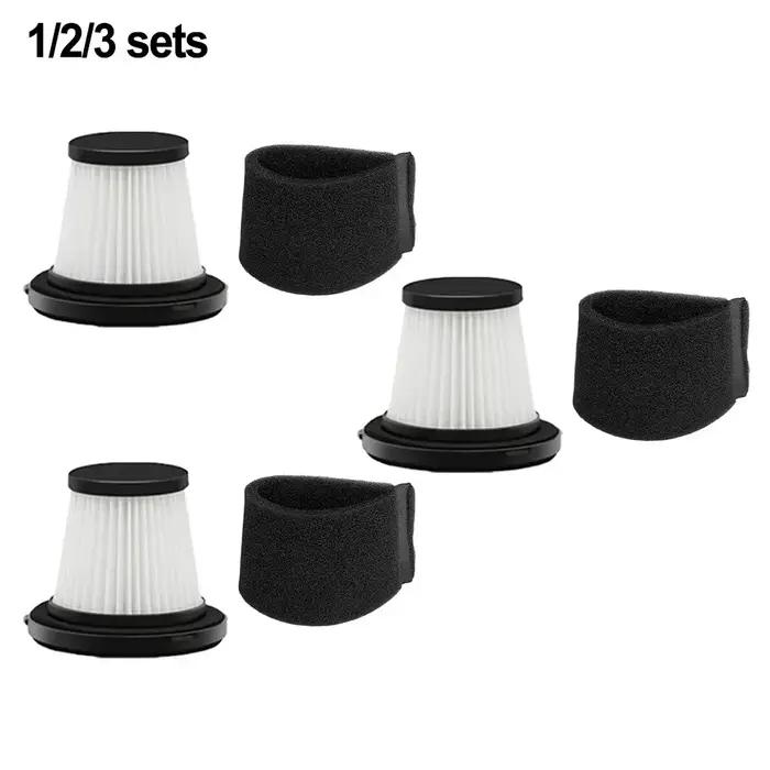 1/2/4 ensembles pour filtre Morse lavable et réutilisable pour accessoires d'aspirateur ménager Mors