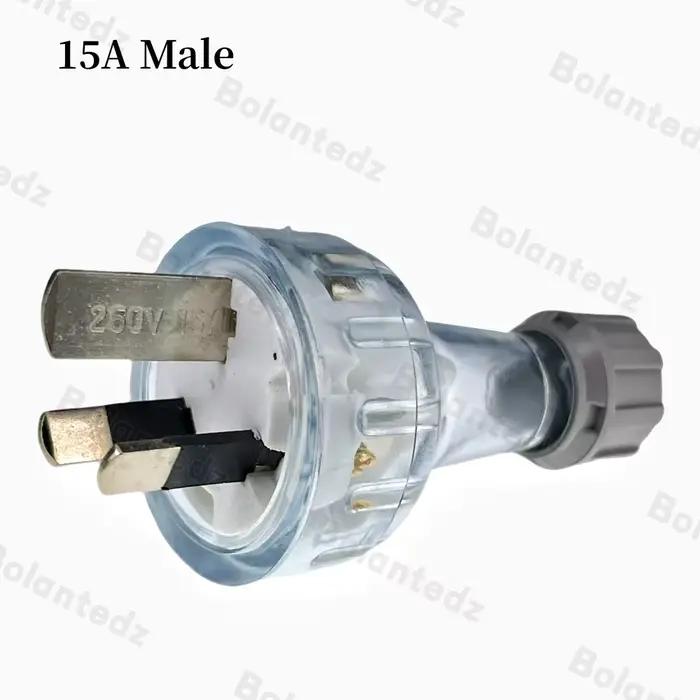 Bolantez-Prise électrique SAA Rewirable, Prise femelle australienne, Prise de terre Rewire, Prise as