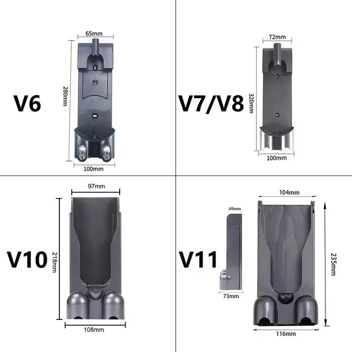 Base de chargeur de Station d'accueil pour aspirateur Dyson V6 V7 V8 V10 V11 V15, support de rangeme