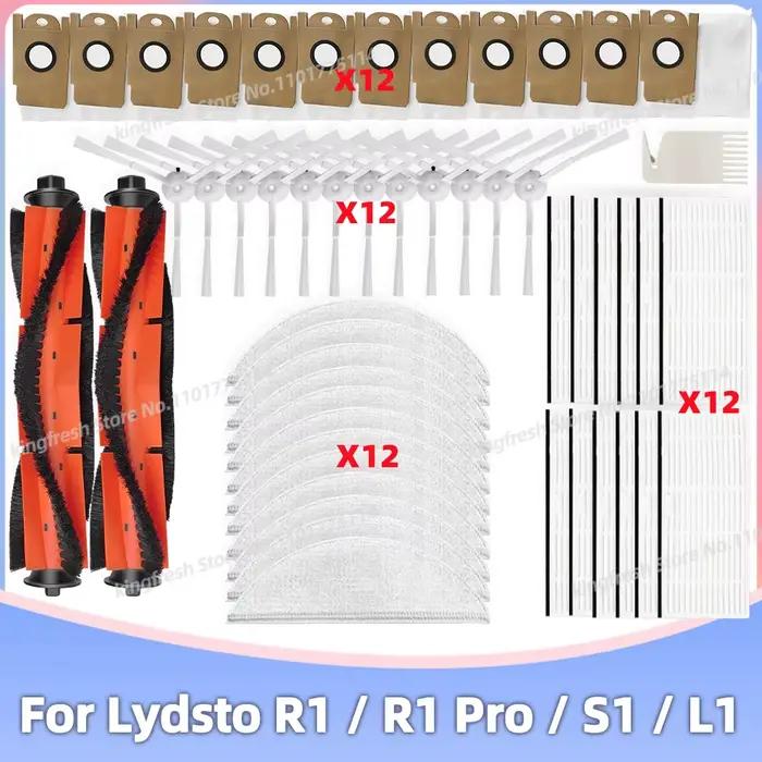 Adapté aux pièces de rechange XiaoMi Lydsto R1 / R1A / R1D / R1 Pro / S1 / L1 Pièces de Rechange Acc
