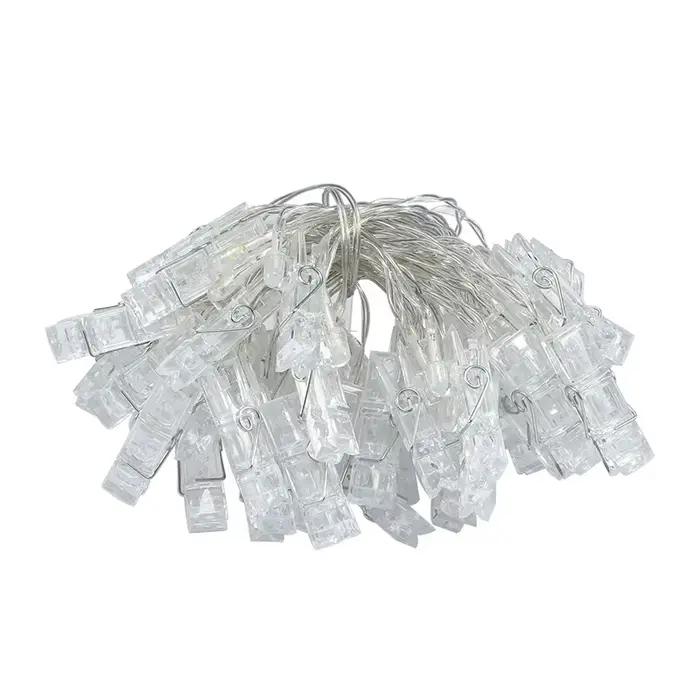 3m 20 LED Photo Clip fée chaîne lumières porte-carte guirlande lampe pour noël fête de mariage fée l