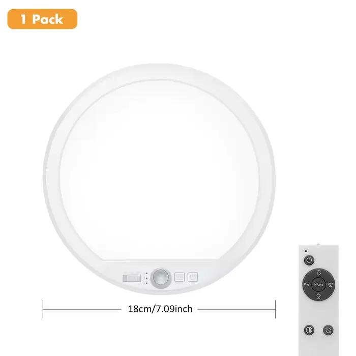 Lumière d'intérieur avec capteur de mouvement, 3000K/4000K/6500K, plafonnier monté pour couloir, gar