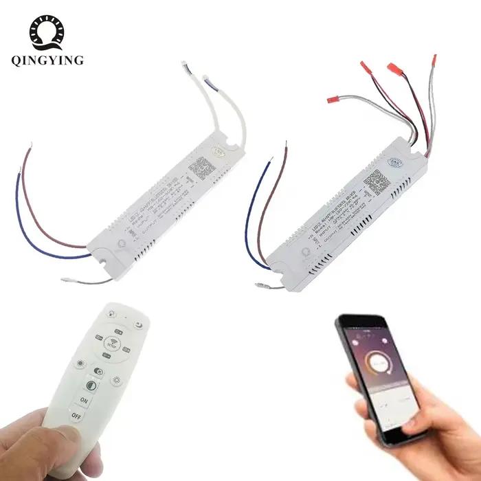 1 pièces AC220V 2.4G RF télécommande pilote LED Intelligent 12-40W 36-50W 40-60W 50-72W X2 X4 X6 X8