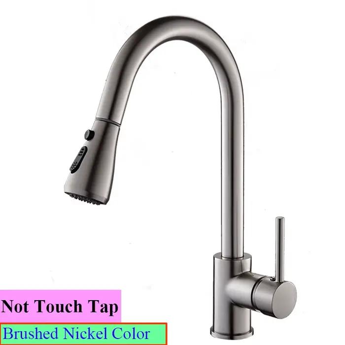 SHENDUCS-Robinet d'Eau Tactile pour la Cuisine, Accessoire d'Amélioration de l'Habitat, Chaud et Fro