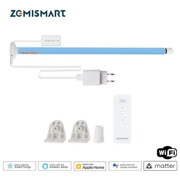 Matter sur WiFi moteur de rideau électrique pour 25mm 28mm Tube stores roulants intelligents moteur