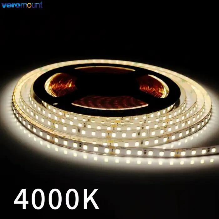 Bande LED 5m 5V DC 2835 60LED s/m 120LED s/m 1 LED par coupe bande Flexible 5mm 8mm PCB IP20 pas d'é