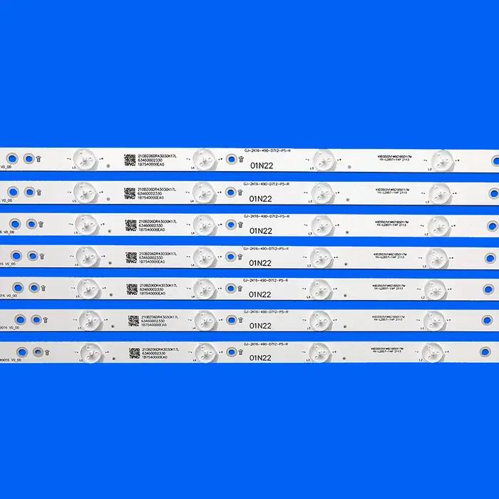 Bande de rétro-éclairage LED pour 49PUS6551 49PUS6581 49PUS6401 49PUS6501 49PUH6101/88 49PUS6561 49P