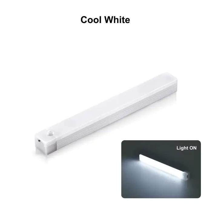 Veilleuse LED sans fil avec détecteur de mouvement, aste par USB, longue bande, lampe de bar pour ar