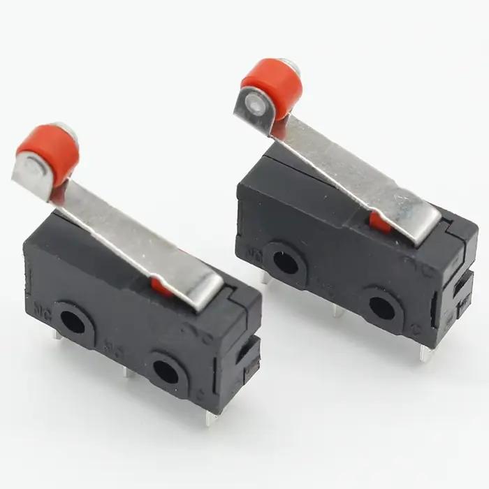Mini Micro interrupteur de fin de course, bras de levier à rouleau SPDT Snap Action LOT 10 pièces
