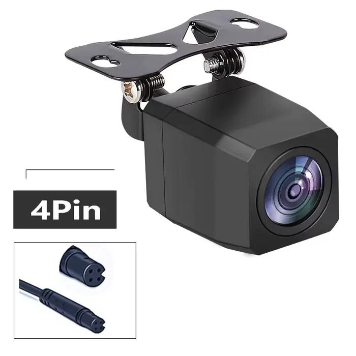 Caméra de recul HD couleur 1080P 4 broches avec vision nocturne étanche et anti-choc