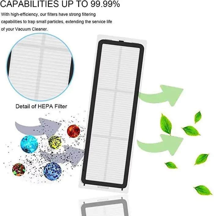 Pièces de rechange pour aspirateur Xiaomi Dreame Bot D10 Plus, accessoires, brosses, filtre, sacs à