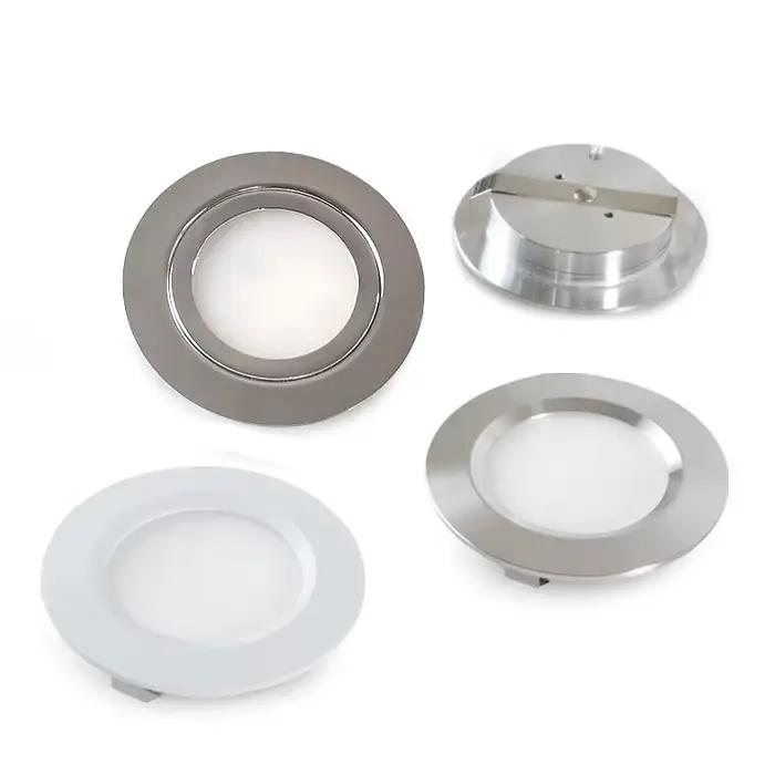 4 pièces LED Mini projecteur armoire lampe garde-robe lumière IP65 étanche 12V 5W 3W 7W plafond cach