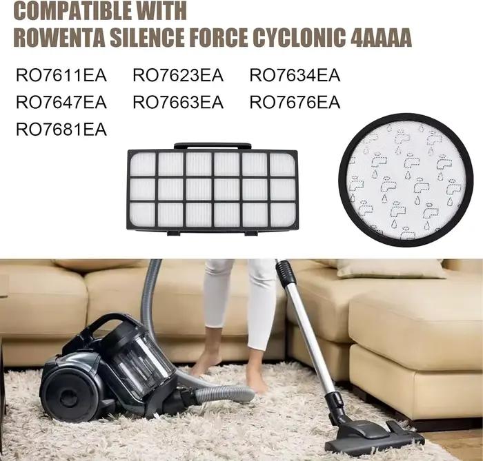 Filtre de remplacement pour aspirateur Rowenta x-trem Power Cyclonic RO69xx RO6941EA RO6963EA RO6921