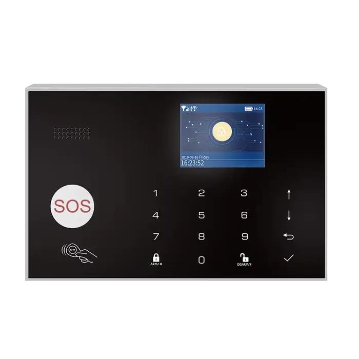 Sirène à énergie solaire Tuya App Wifi GSM système d'alarme maison sans fil sécurité antivol Kit d'a