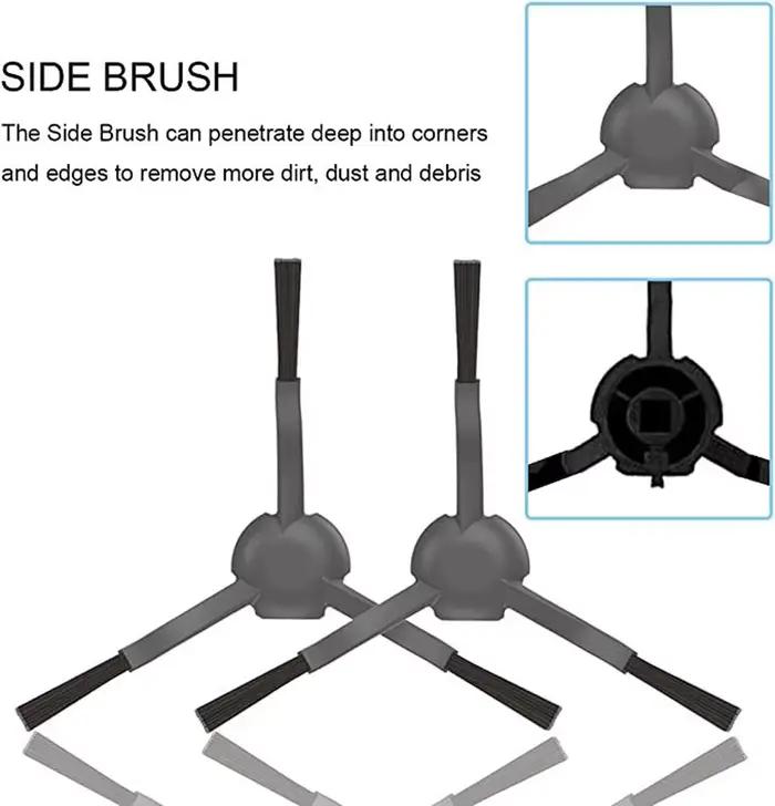 Pièces de rechange pour aspirateur Xiaomi Dreame Bot D10 Plus, accessoires, brosses, filtre, sacs à