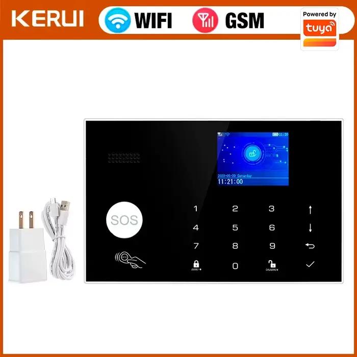 Alarme antivol KERUI G30 pour la protection de la sécurité à domicile avec affichage de la températu