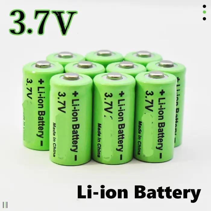Batterie aste pour caméra de sécurité Arlo, 800mAh, 3.7V, Eddie ion 16340, 24.com CR123A, 16340 CR12