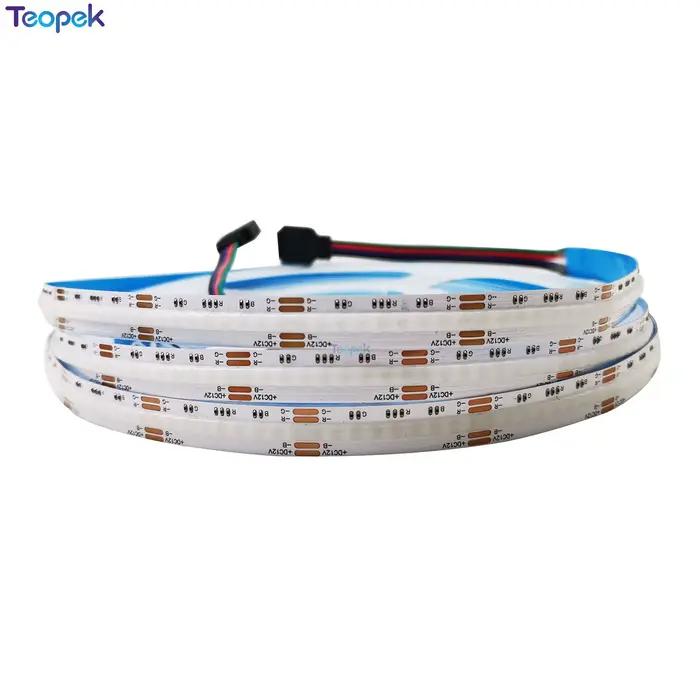 CCT RGB RGBW RGBCCT COB LED bande haute densité Flex FCOB LED bande lumineuse Dimmable FOB ruban lin