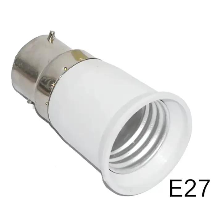 Douille d'ampoule B22 à E27, adaptateur de convertisseur de Base de lampe de haute qualité, support