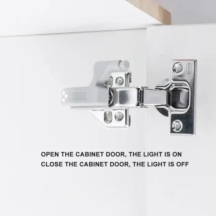 5 pièces lampe à LED armoire charnière lumière cuisine chambre salon placard armoire boucle intérieu