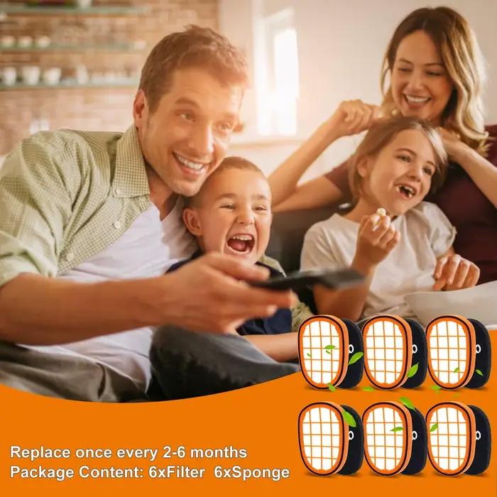 Paquet de 4 filtres pour aspirateur à main Philips SpeedPro Max Aqua FC6812 FC6813 FC6822 FC5005/01