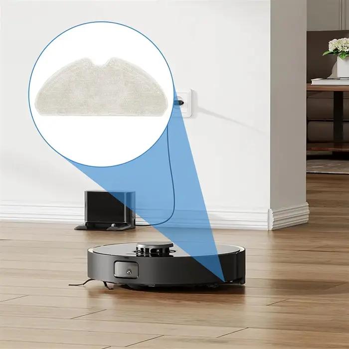 Tampons de vadrouille de rechange pour aspirateur robot Dreame, tampon de vadrouille lavable et réut