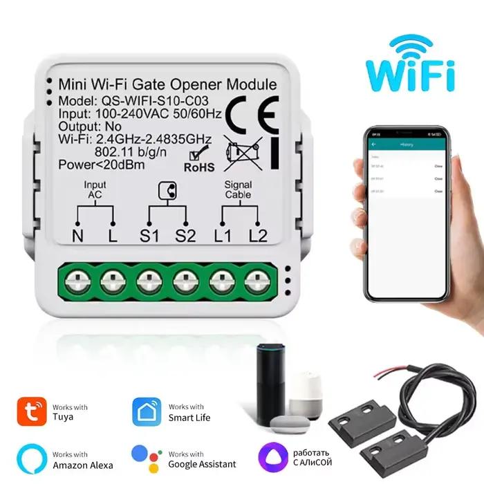 Tuya ZigBee WiFi ouvre-porte de Garage contrôleur de porte intelligent Module de commutation minuter
