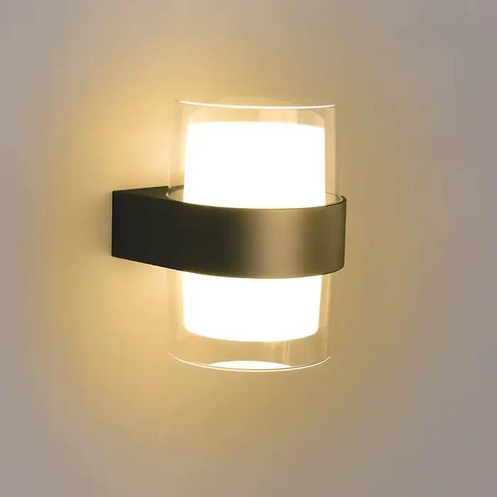 Applique Murale LED 10W, Éclairage d'Nik, Luminaire Décoratif d'Extérieur, Idéal pour un Jardin, des