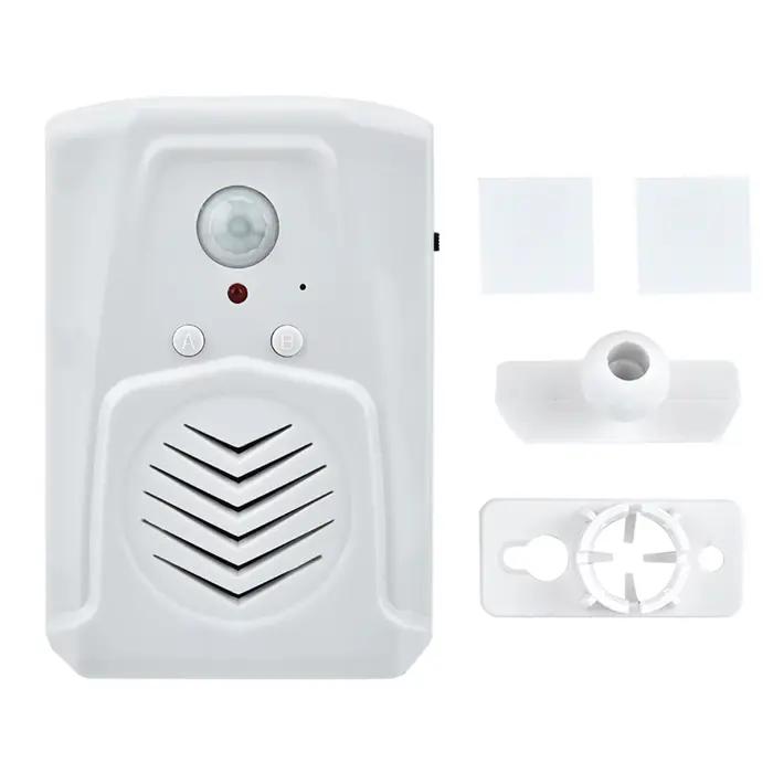 Sonnette à induction infrarouge avec capteur de mouvement, alarme, lecteur audio MP3, USB, batterie,