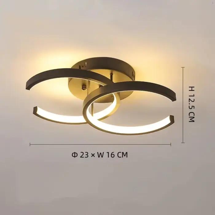 Couloir lumière moderne créatif allée Design hôtel plafonnier lampe balcon créatif vestiaire lumière