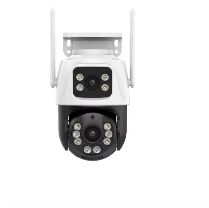 Uzoom 12MP 6K WiFi caméra avec 8X Zoom 3 objectif double écran détection humaine suivi automatique C